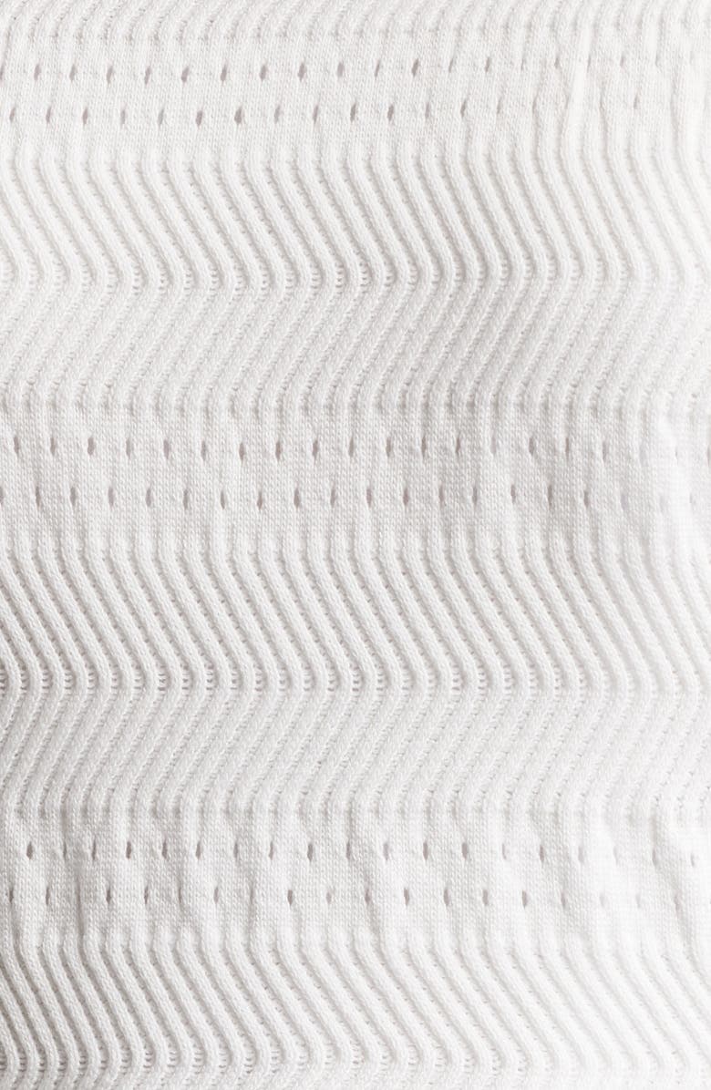 Julia Jordan Mixed Media Stretch Cotton Midi Dress, Alternate, color, 