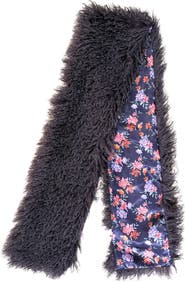 Nicole Miller Mongolian Faux Fur Scarf