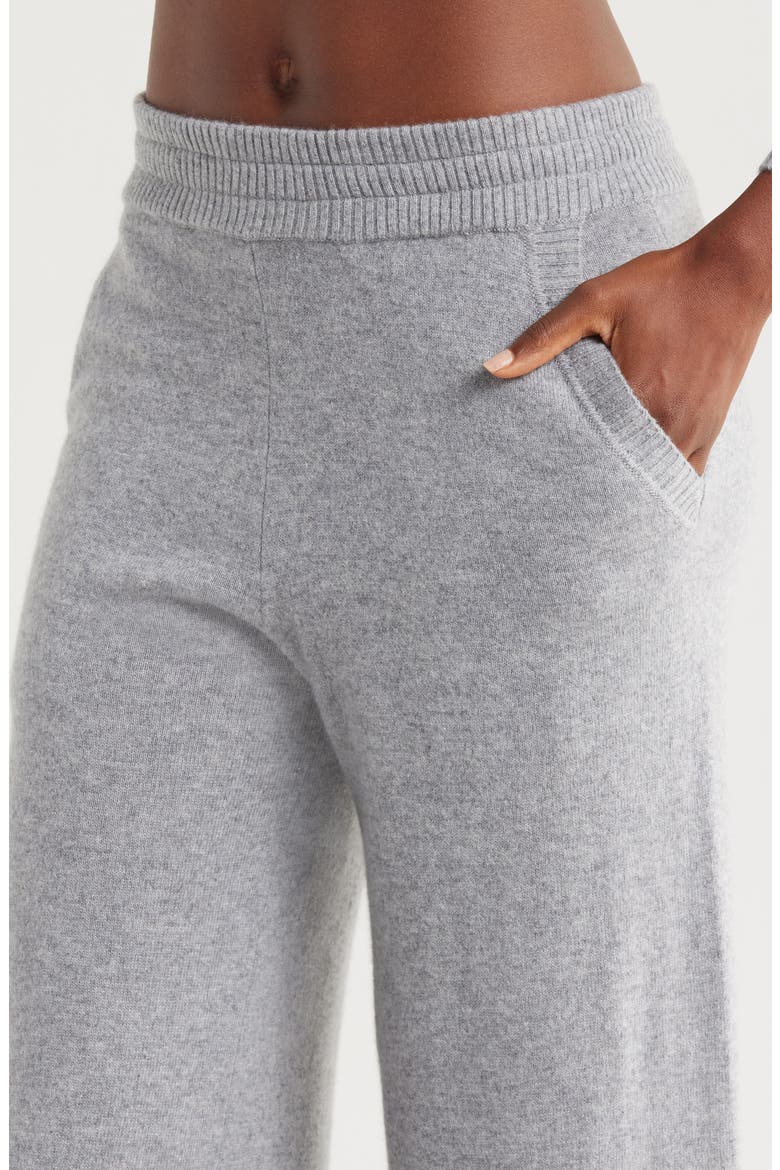 Cashmere Pajamas, Alternate, color, GREY HEATHER