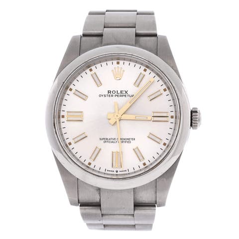 Oyster Perpetual Datejust Automatic Watch Stainless Steel 41