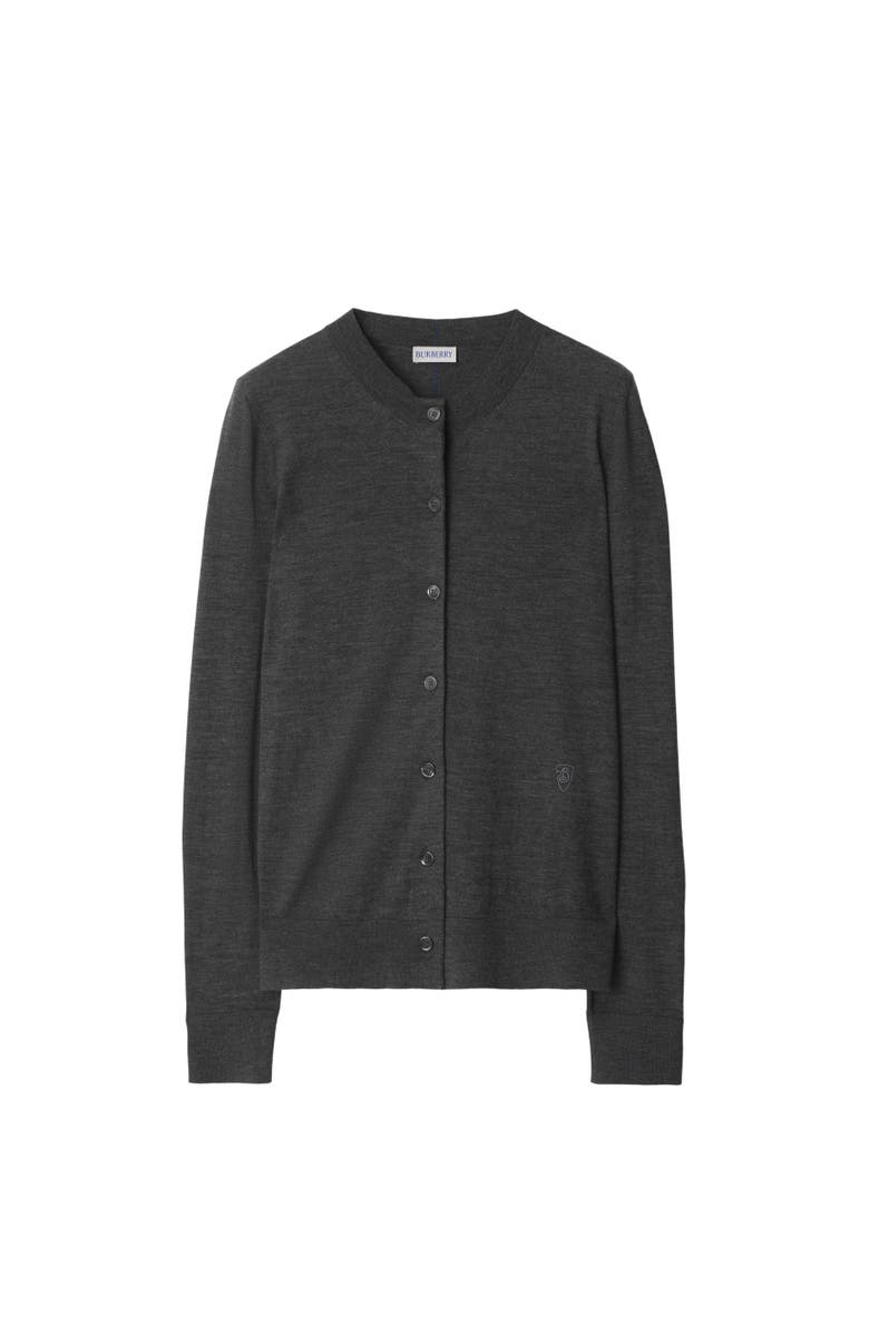 Burberry Wool Cardigan, Alternate, color, 