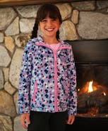 Lands' End Girls Softest Fleece Hoodie