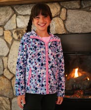 Lands' End Girls Softest Fleece Hoodie