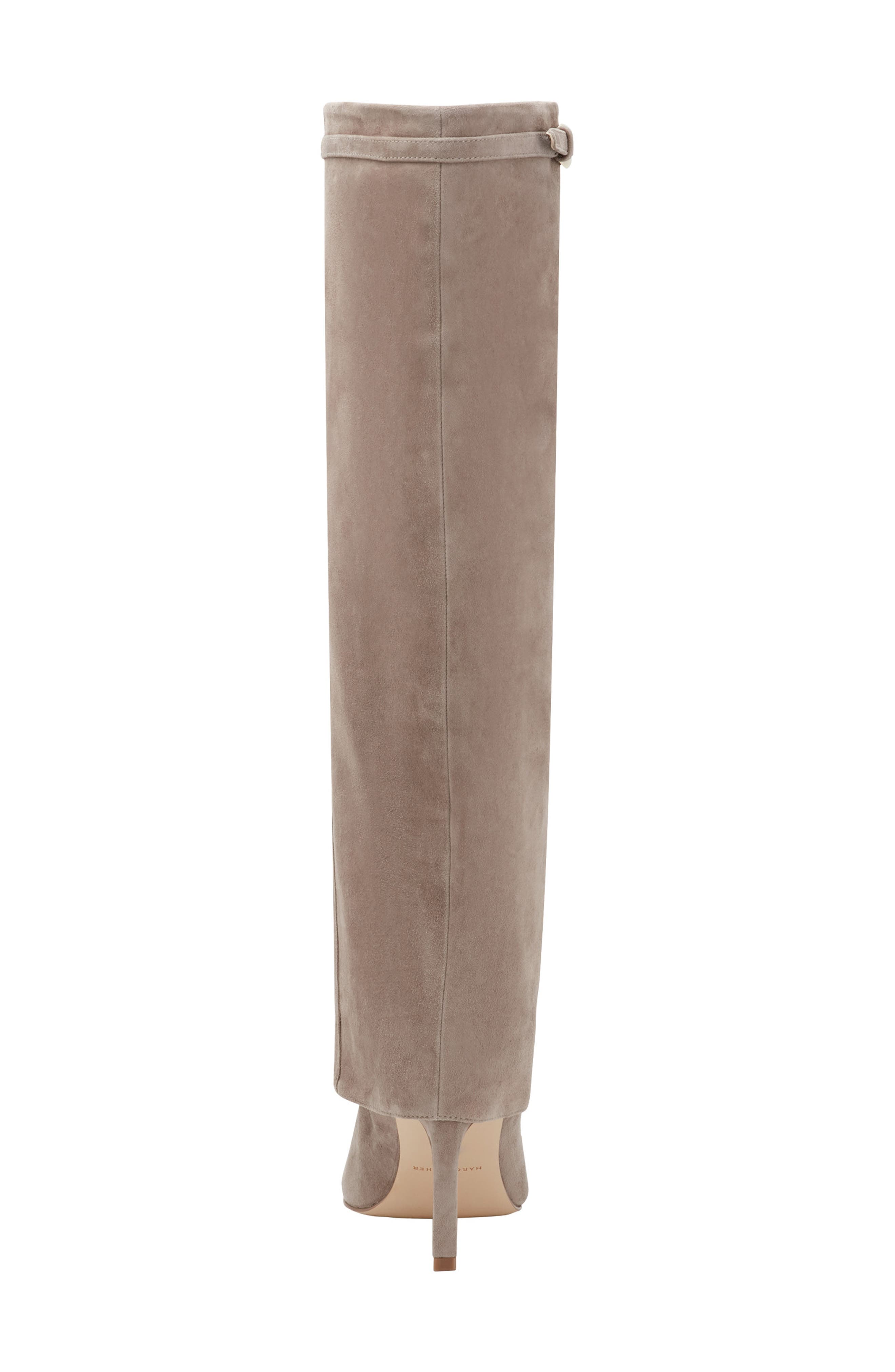 Marc Fisher LTD Naples Knee High Boot, Alternate, color, Light Brown