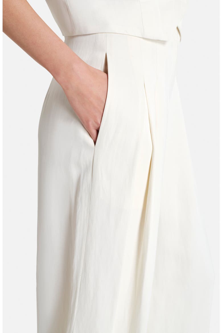 Drew High Waist Wide Leg Pants, Alternate, color, BONE