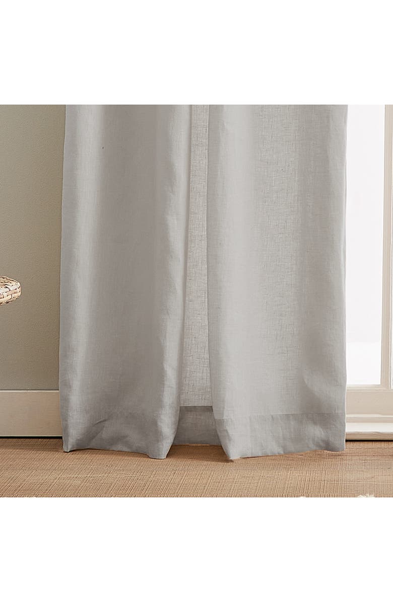 Peri Home Set of 2 Linen Curtain Panels, Alternate, color,