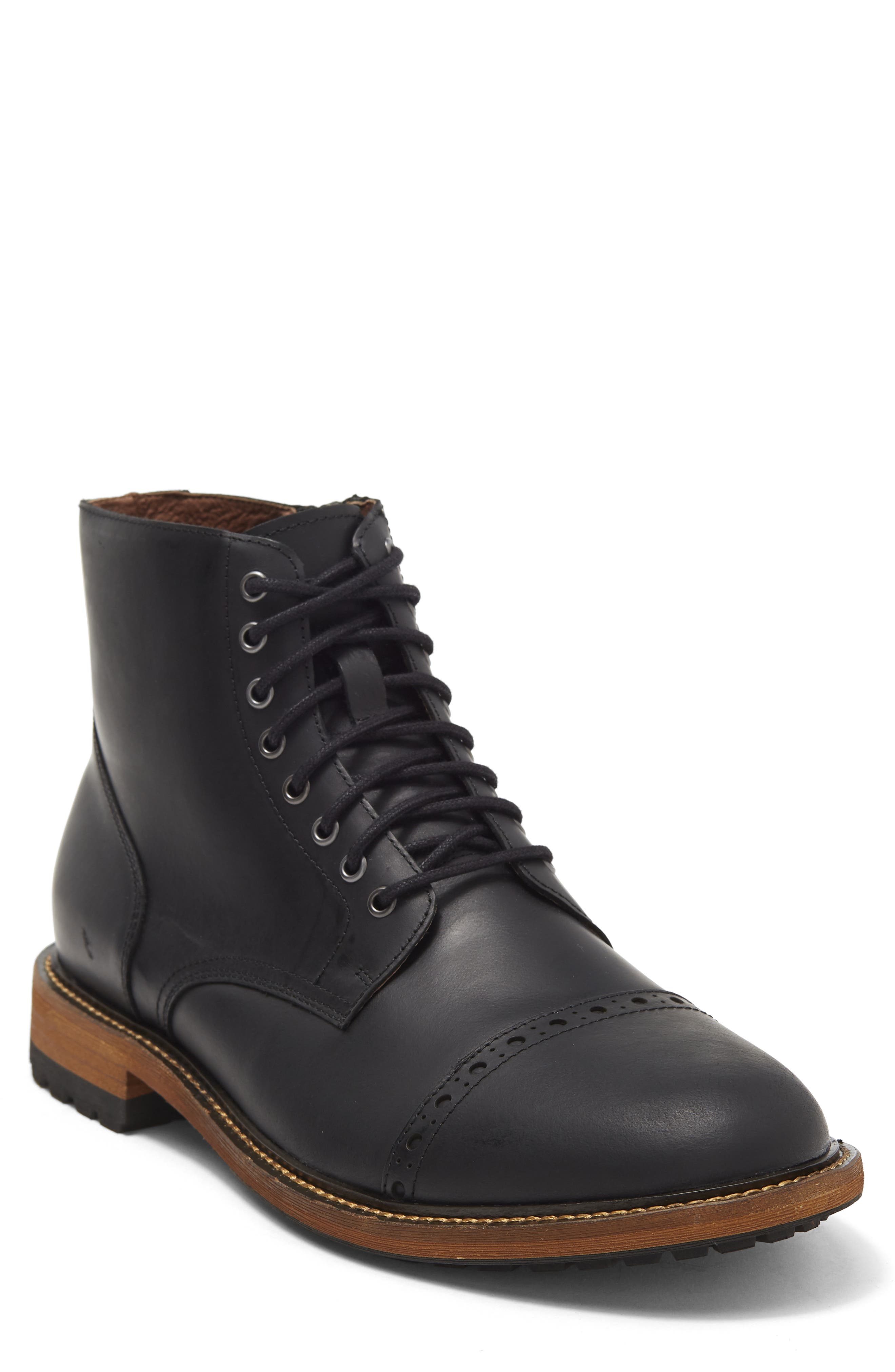 Warfield & Grand Kenton Lug Sole Boot, Main, color, 