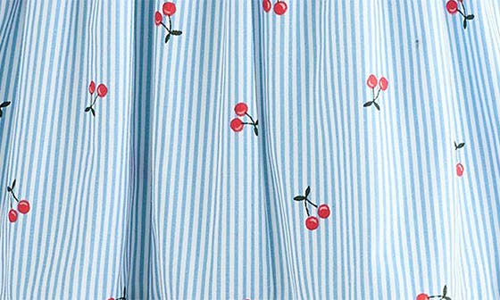 Детские NEXT Kids' Cherry Stripe Sundress — фото 8