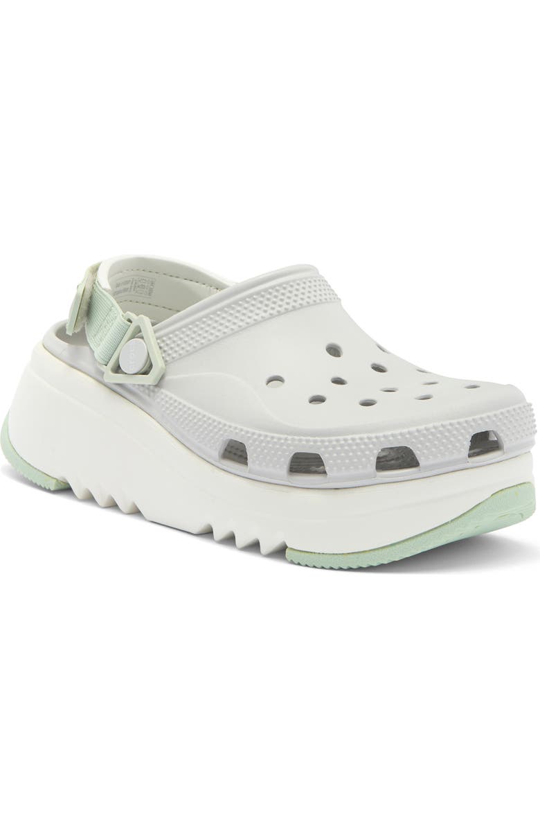 CROCS Hiker Xscape Marbled Platform Slingback Clog, Main, color,