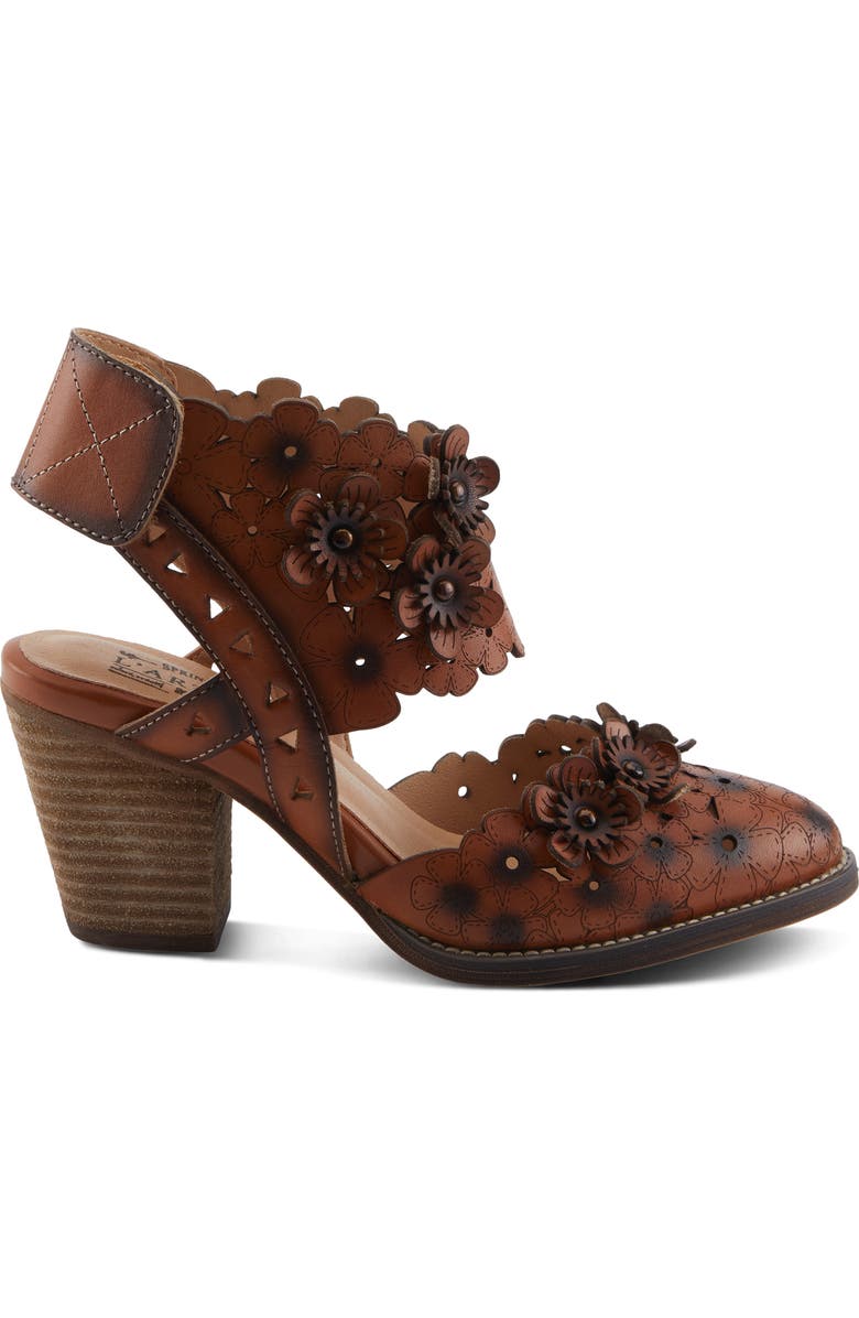 L'Artiste by Spring Step Distinction Slingback Pump, Alternate, color, Camel