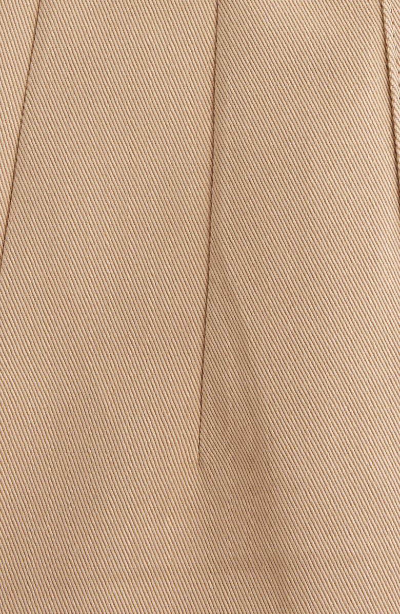 Chloé Sleeveless Cotton Gabardine Minidress, Alternate, color,