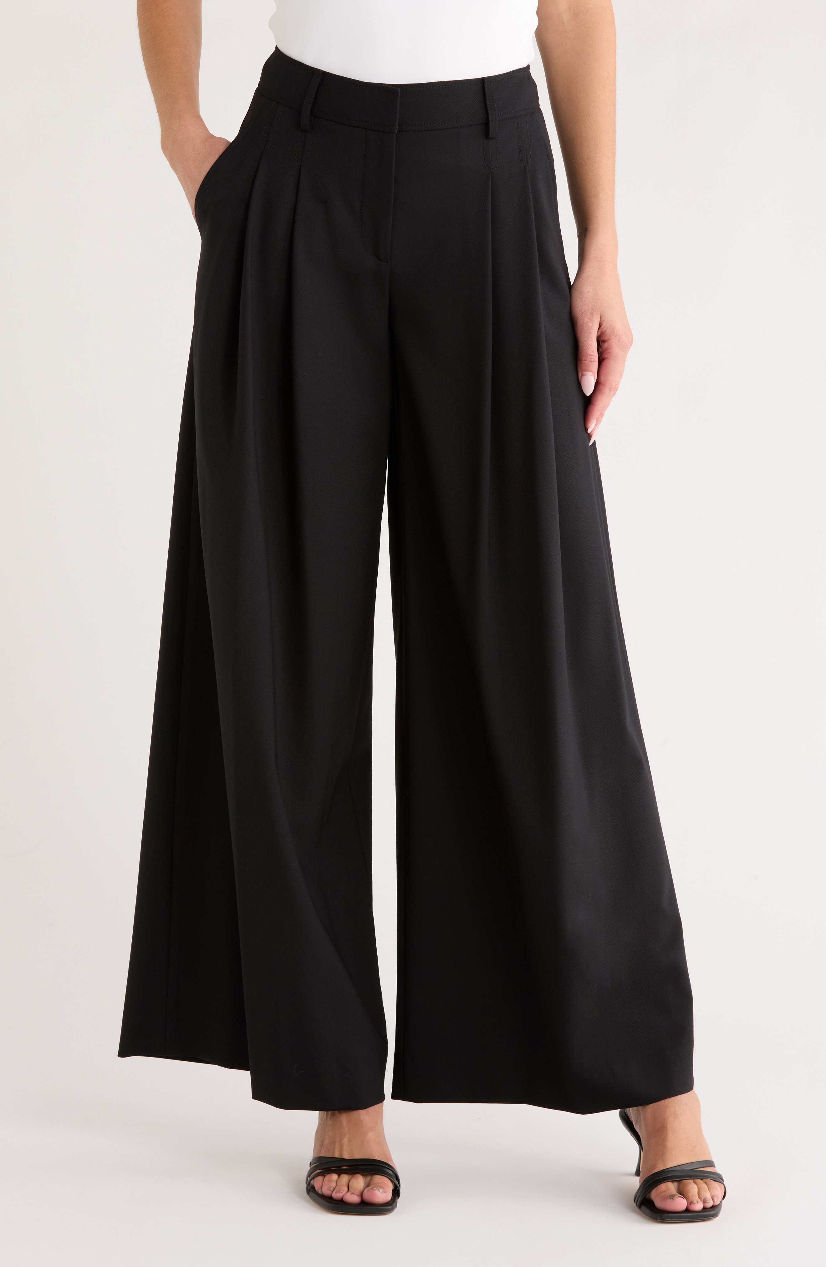 TWP New Didi Wide Leg Wool Blend Pants