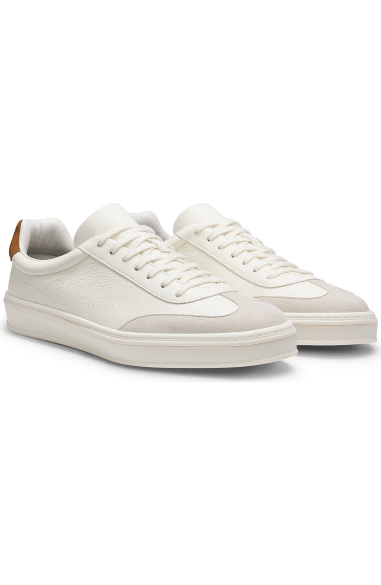 BOSS Zarek Low Top Sneaker, Main, color, Open White