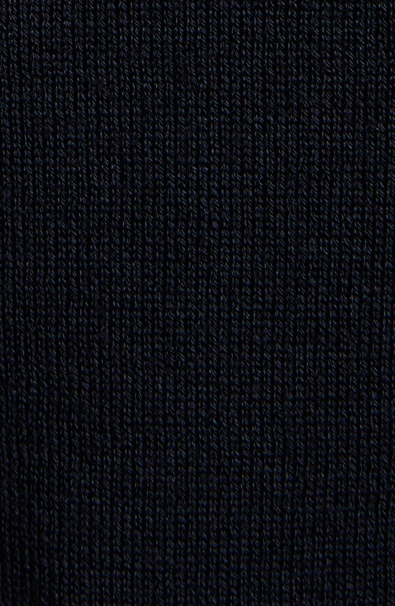 Moncler Embellished Virgin Wool Sweater, Alternate, color, Dark Navy Blue