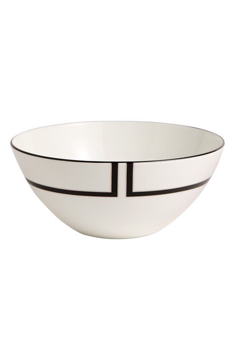 x Vera Wang Luxe Graphite Bone China Cereal Bowl