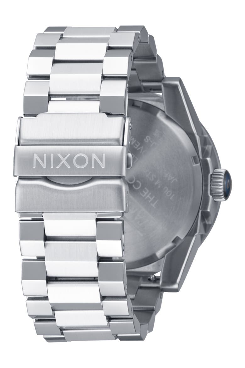 Corporal Bracelet Watch, 48mm, Alternate, color, SILVER / INDIGO