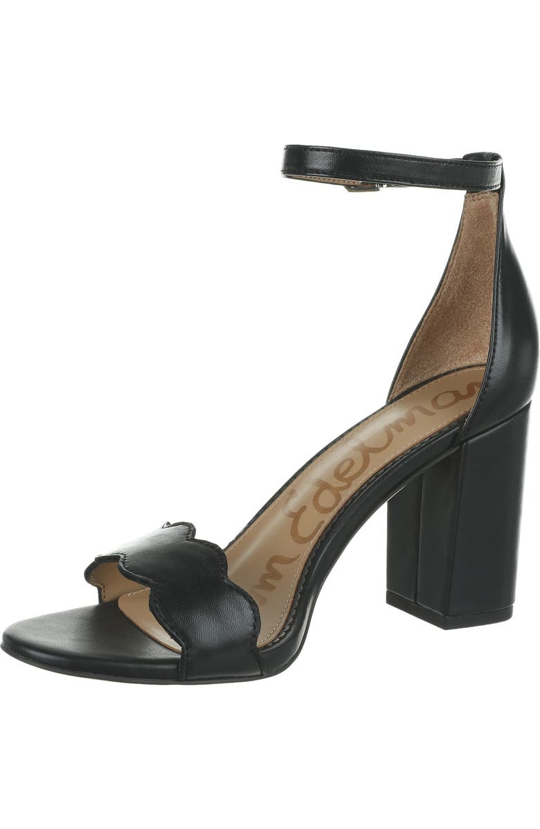 Sam Edelman Odila Scalloped Ankle Strap Sandal, Alternate, color,