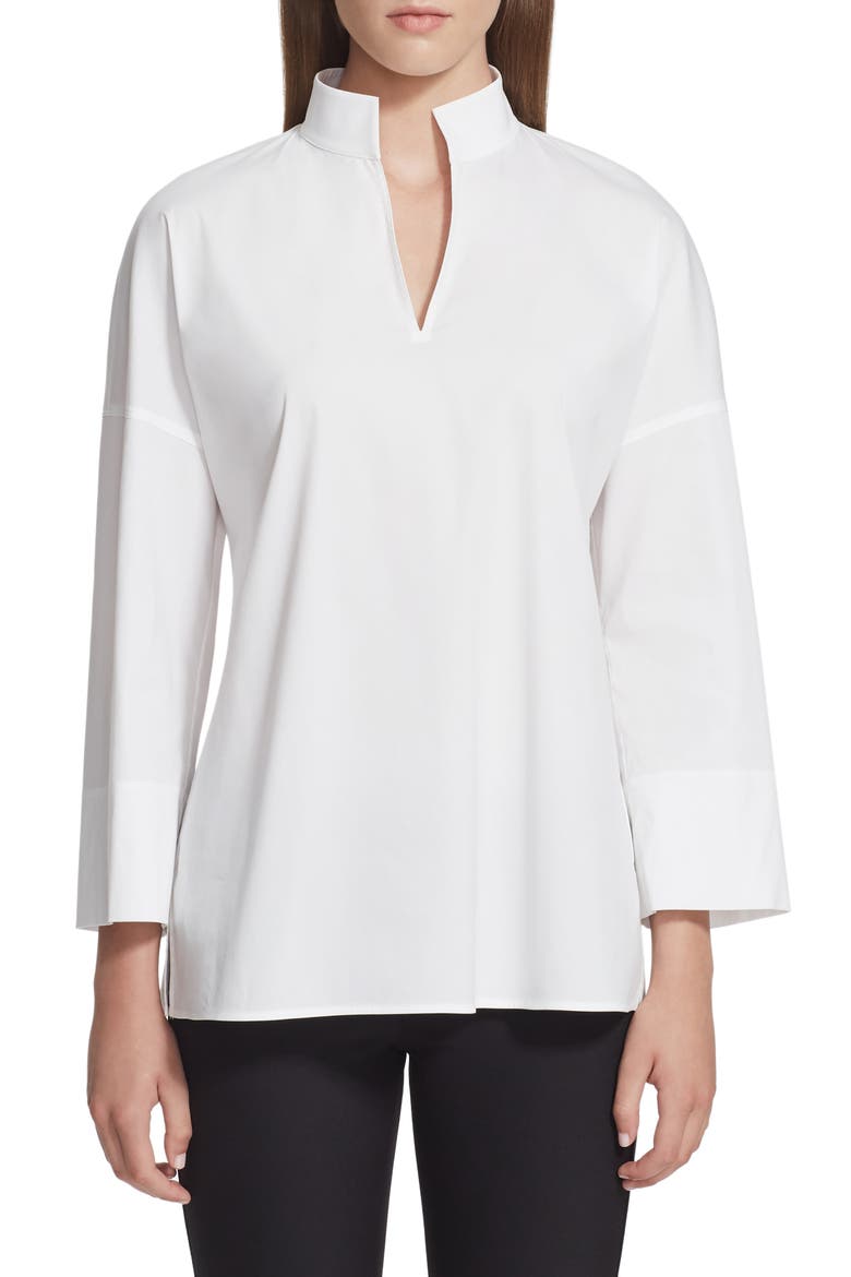 Hawkins Blouse, Main, color, WHITE