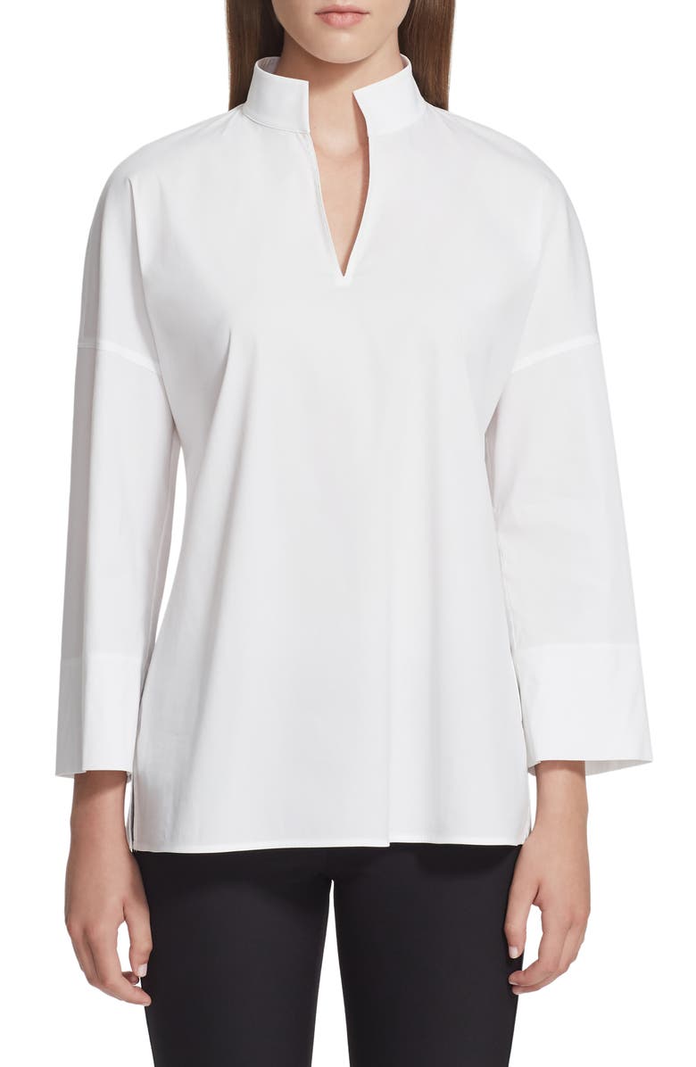 Lafayette 148 New York Hawkins Blouse, Main, color, 