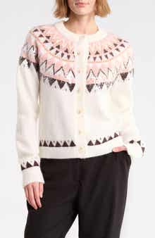 Fair Isle Crop Cardigan