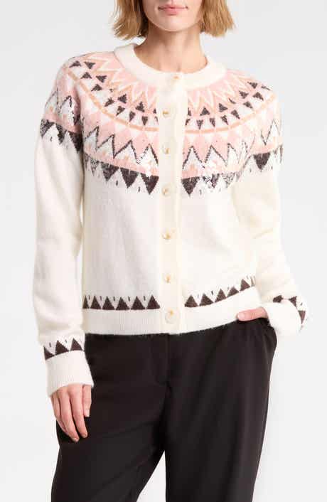 Fair Isle Crop Cardigan