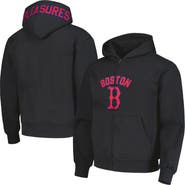 PLEASURES Men's PLEASURES Black Boston Red Sox Opening Day Full-Zip Hoodie
