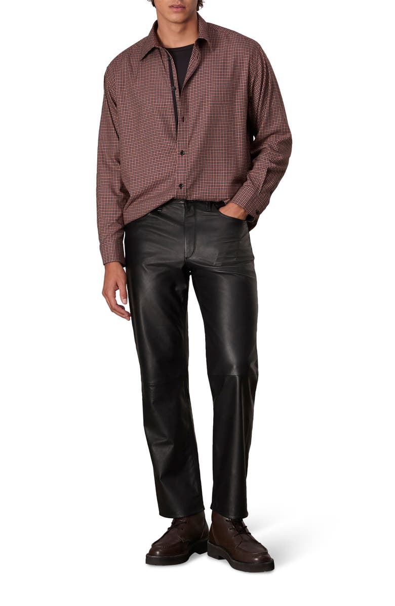 rag & bone Matthew Cotton Blend Flannel Button-Up Shirt, Alternate, color,