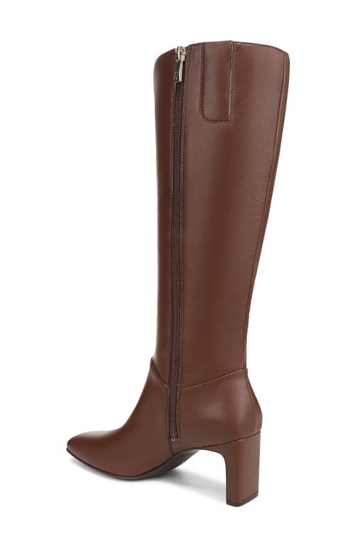 Naturalizer Nona Square Toe Boot In Brown