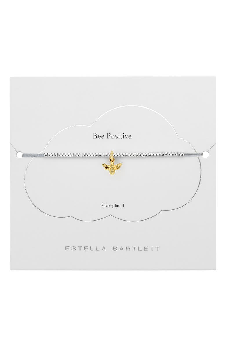 Estella Bartlett Laila Bee Bracelet, Main, color, Gold And Silver