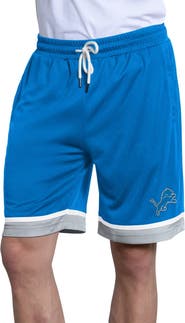 STARTER Men's Starter Blue Detroit Lions Power Play Mesh Shorts
