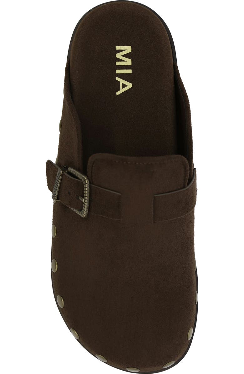 MIA Amelie Clog, Alternate, color, Chocolate