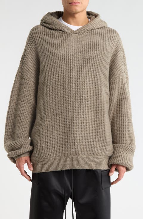 '90s Waffle Knit Hoodie