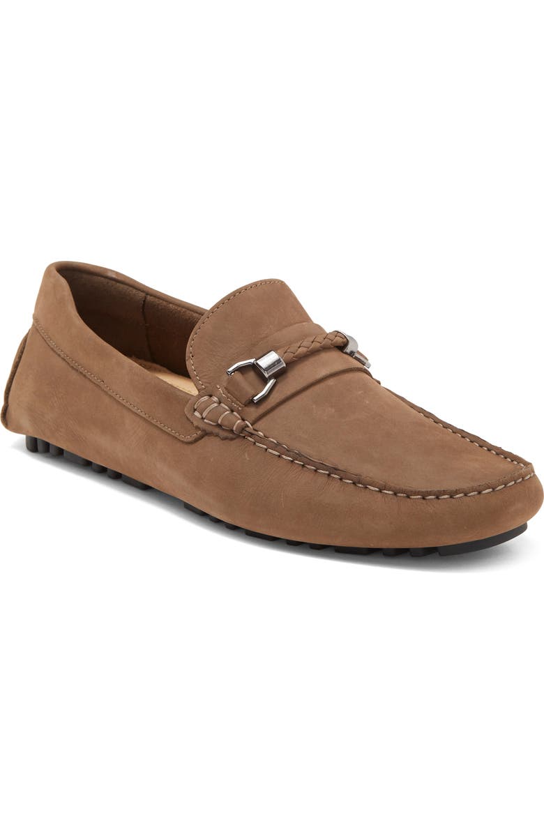 Nordstrom Barrett Braided Bit Driving Shoe, Main, color, Tan Desert