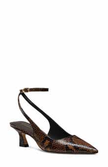 Stuart Weitzman Vinnie 50 Strap Pump
