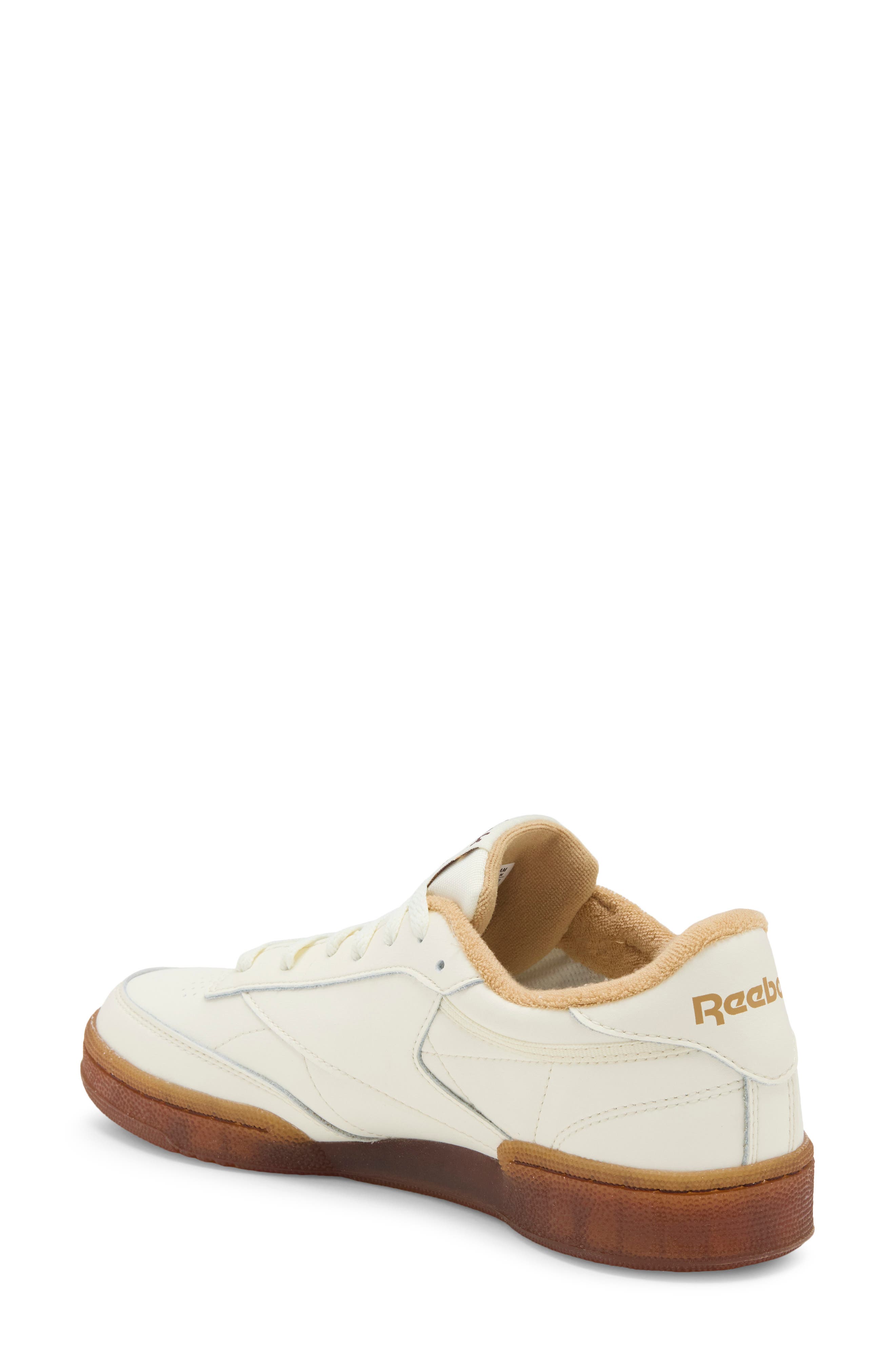Club C 85 Sneaker, Alternate, color, VINTAGECHALK/CHALK/CAMEL