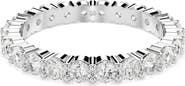 Swarovski Matrix Crystal Eternity Ring