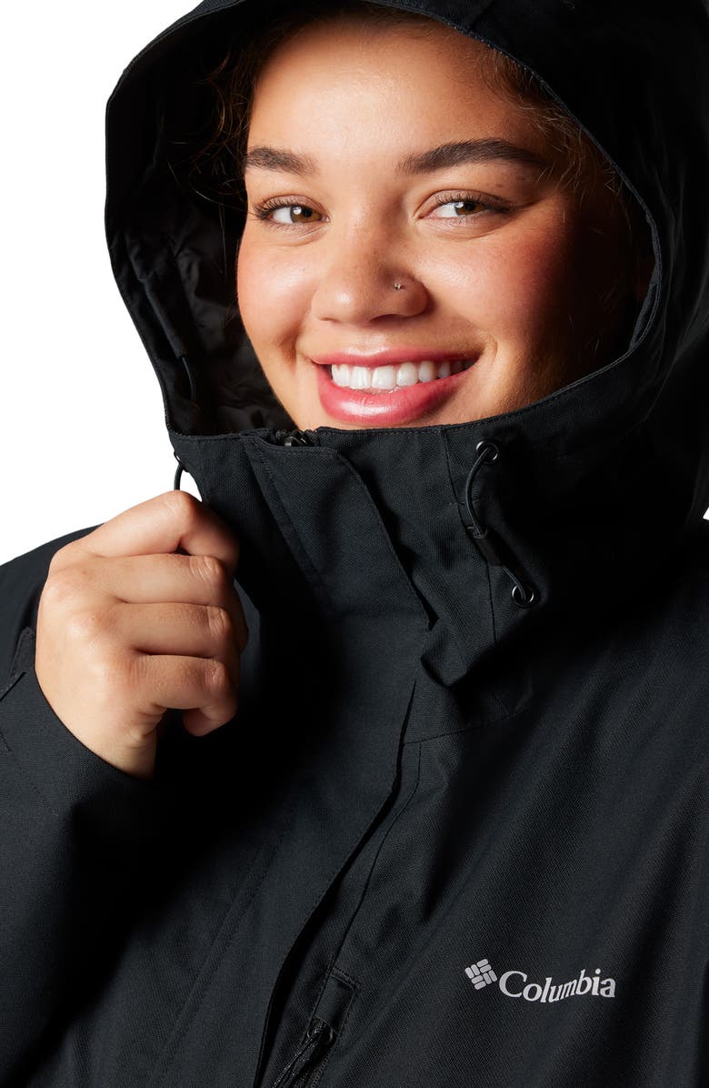 Columbia Hikebound II Waterproof Jacket, Alternate, color, Black