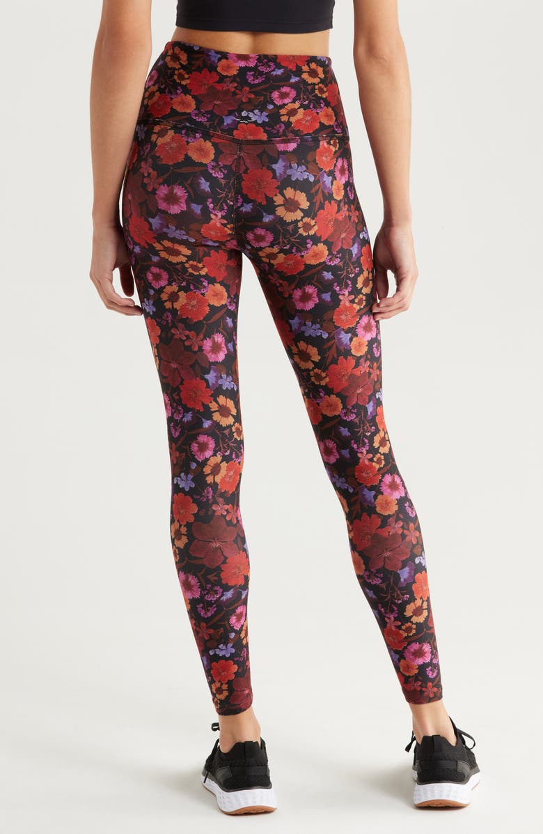 Beyond Yoga SoftMark Caught in the Midi High Waist Leggings, Alternate, color, Summer Bouquet