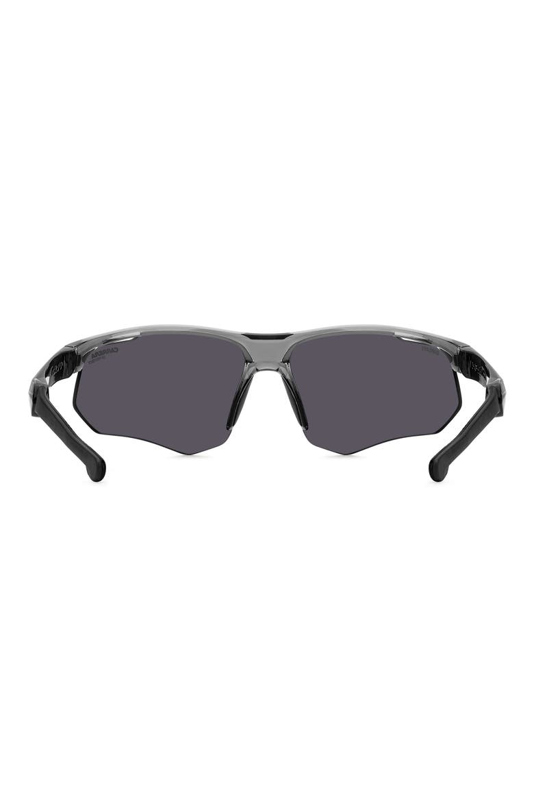x Ducati 69mm Carduc Rectangle Sunglasses, Alternate, color, GREY BLACK/ BLUE SKY