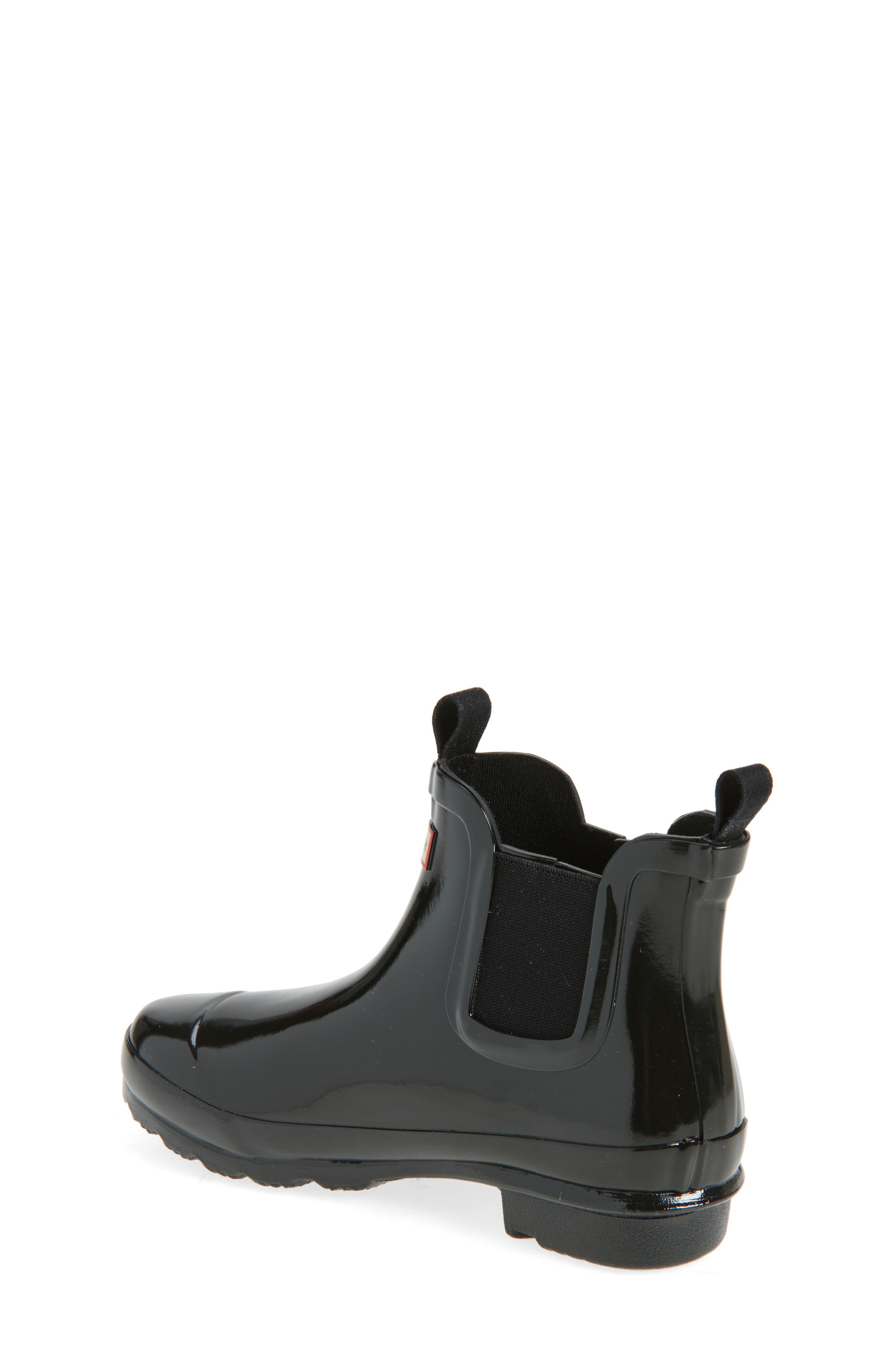 Hunter Kids' Original Chelsea Rain Boot, Alternate, color, Black/ Black/ Black