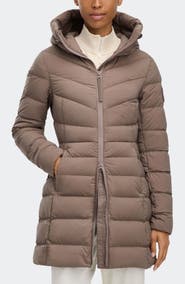 Canada Goose Clair Black Label 750 Fill Power Down Puffer Coat