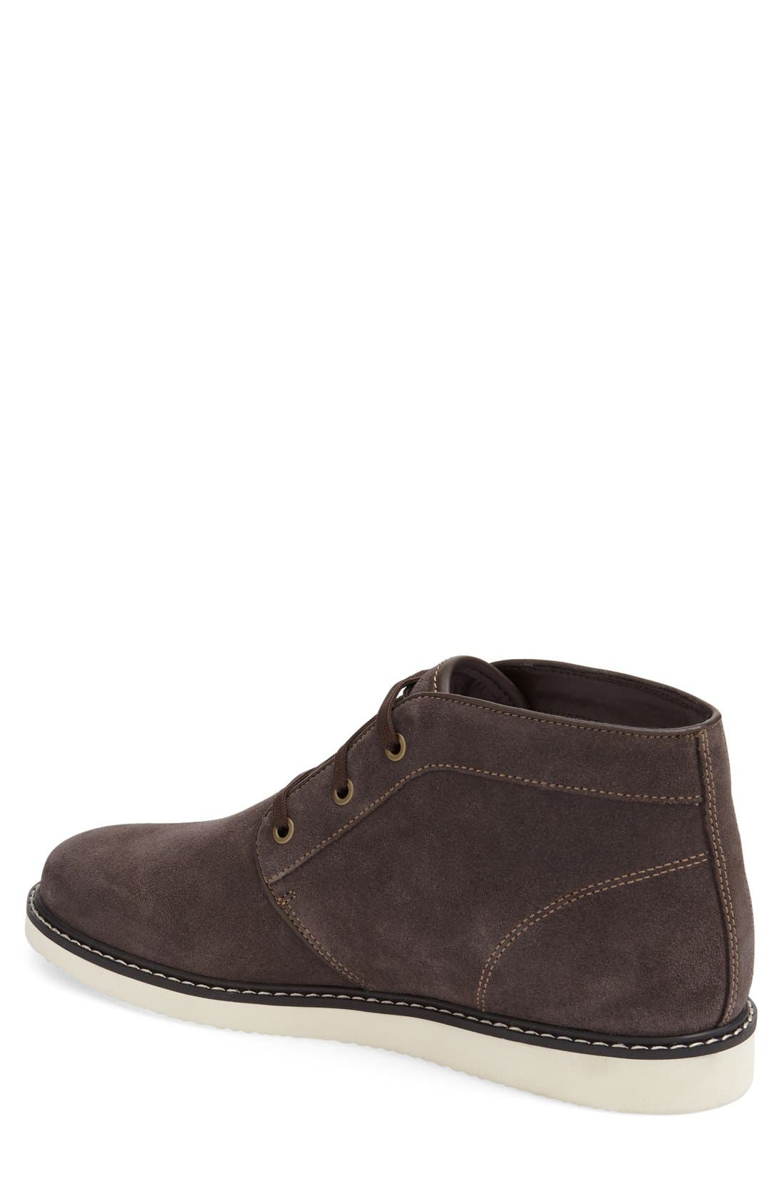 'Newmarket' Chukka Boot, Alternate, color, MULCH BROWN SUEDE