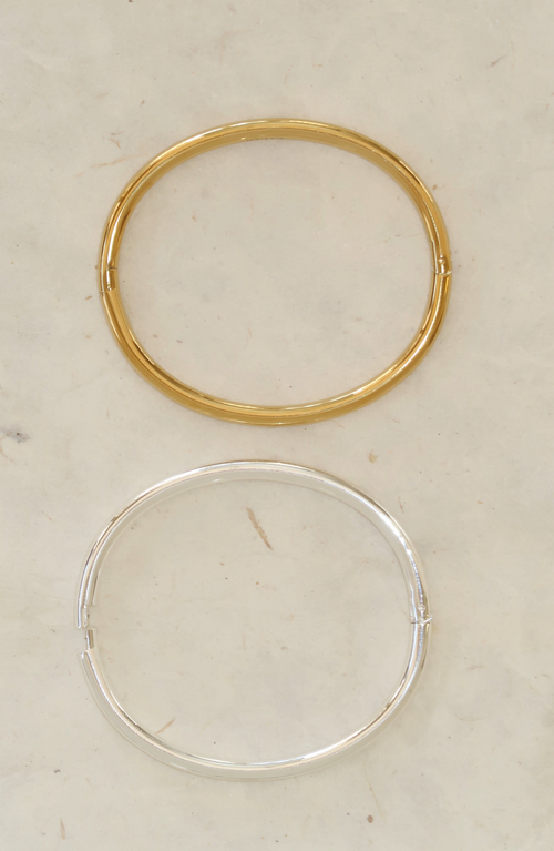 Joiana Jewelry Classic Slim Bangle In Silver