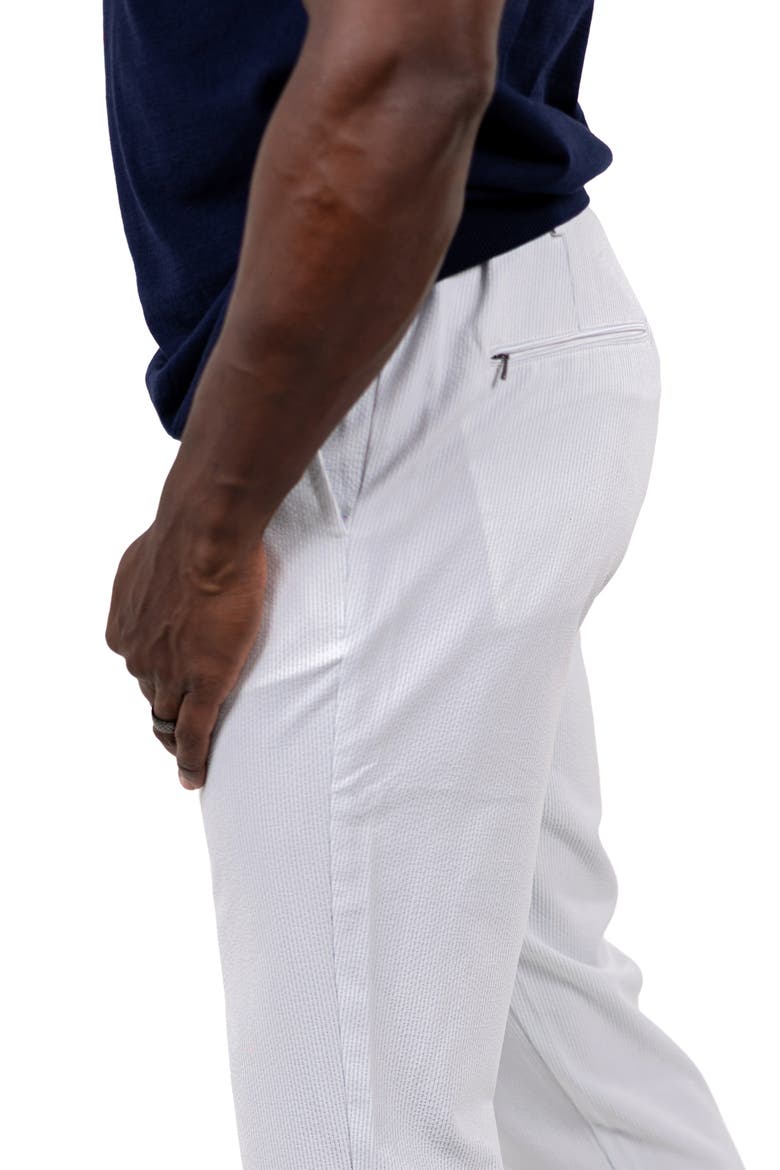 Marthyr Tapered Leg Drawstring Pants, Alternate, color, WHITE