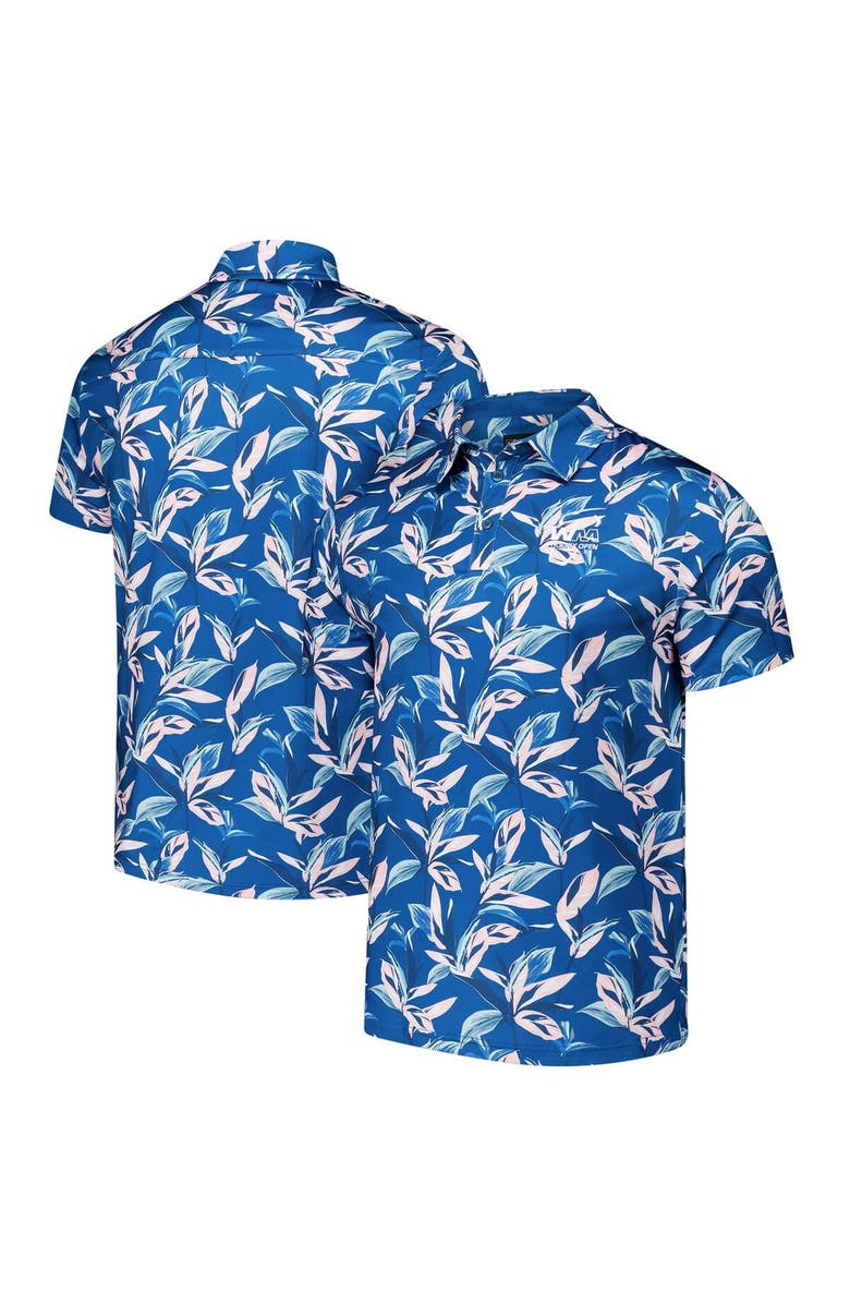 FLOMOTION Men's Flomotion Navy WM Phoenix Open Birds of Paradise Polo, Alternate, color, Navy
