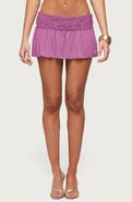 EDIKTED Vessa Lacy Miniskirt