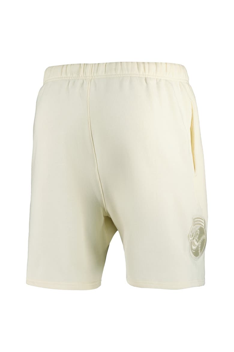 Men's Pro Standard Cream Cincinnati Reds Neutral Fleece Shorts, Alternate, color, Cream