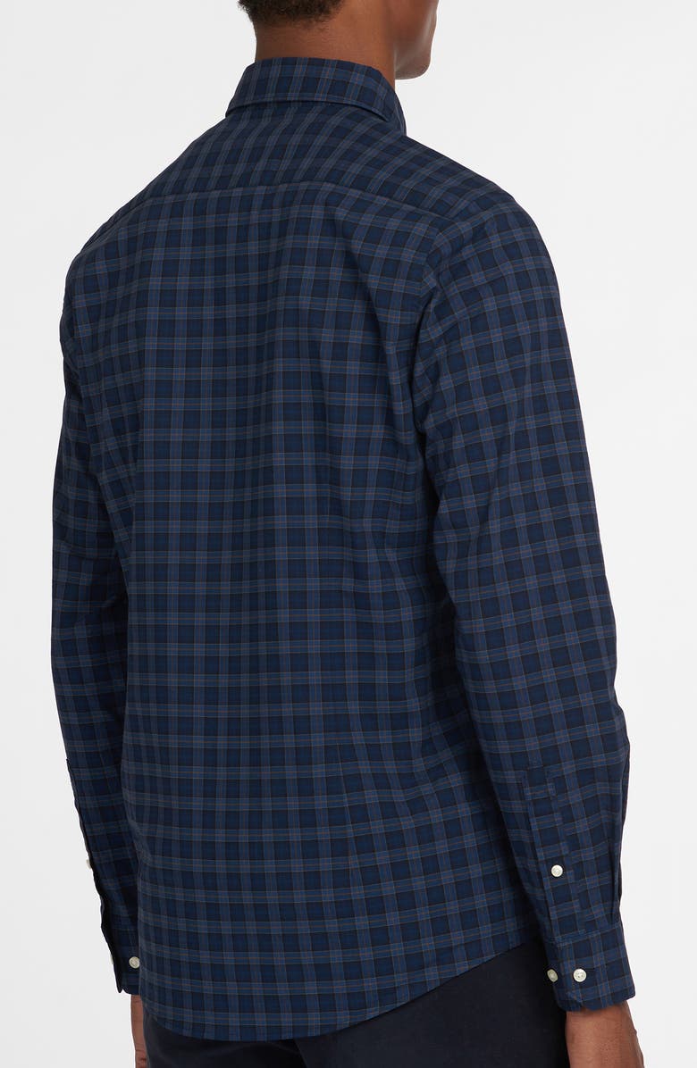 Barbour Lomond Tailored Fit Plaid Stretch Button-Down Shirt, Alternate, color,