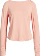 CITY BLUES Long Sleeve Modal Blend Top