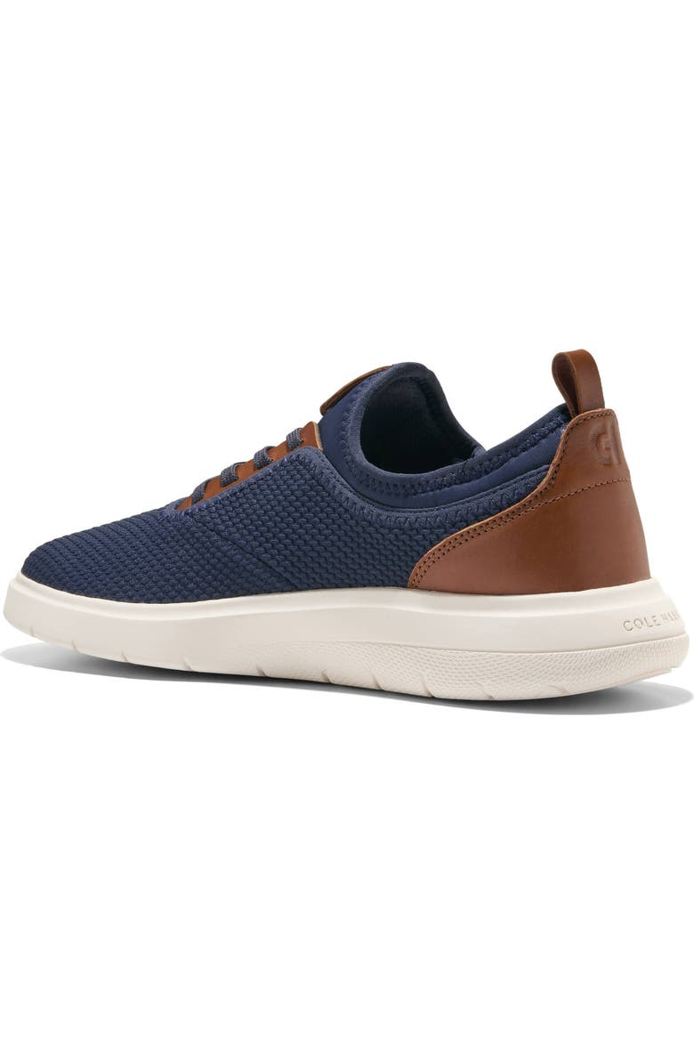 Cole Haan <p>Grand Versiq Sneaker (Men)</p>, Alternate, color, Navy/ British Tan